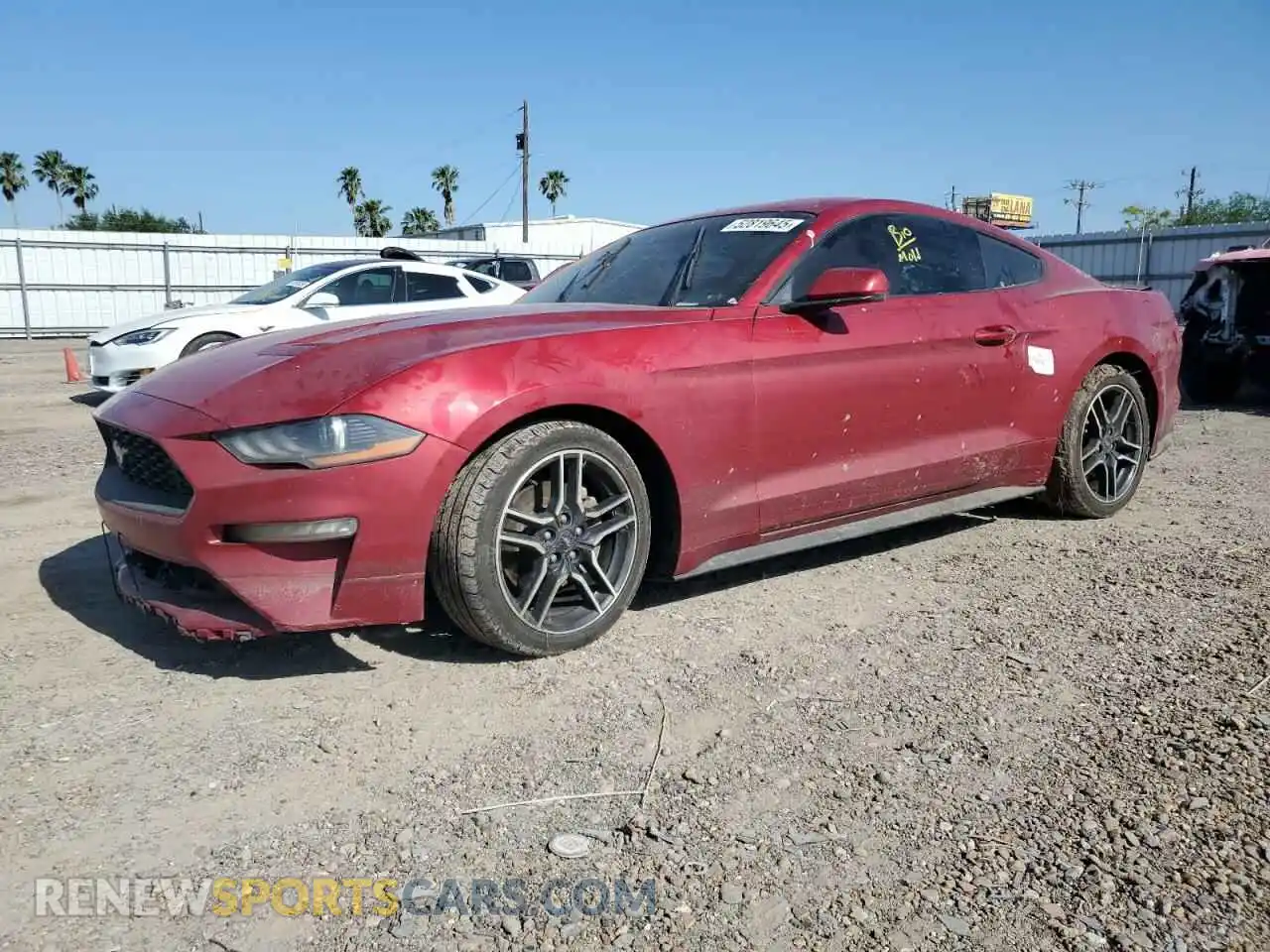 1 Photograph of a damaged car 1FA6P8TH4M5119190 FORD ALL Models 2021