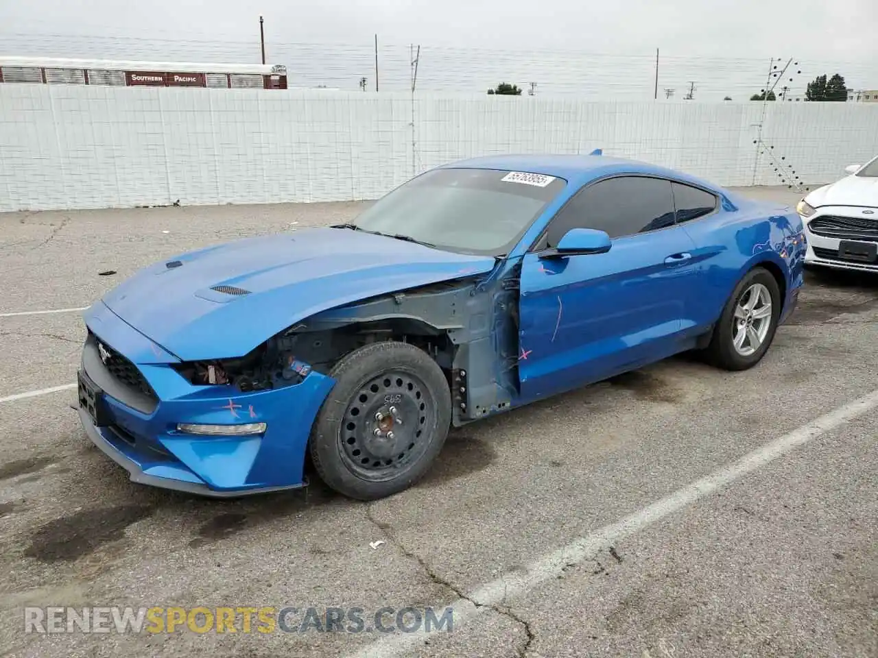 1 Photograph of a damaged car 1FA6P8TH5M5148701 FORD ALL Models 2021