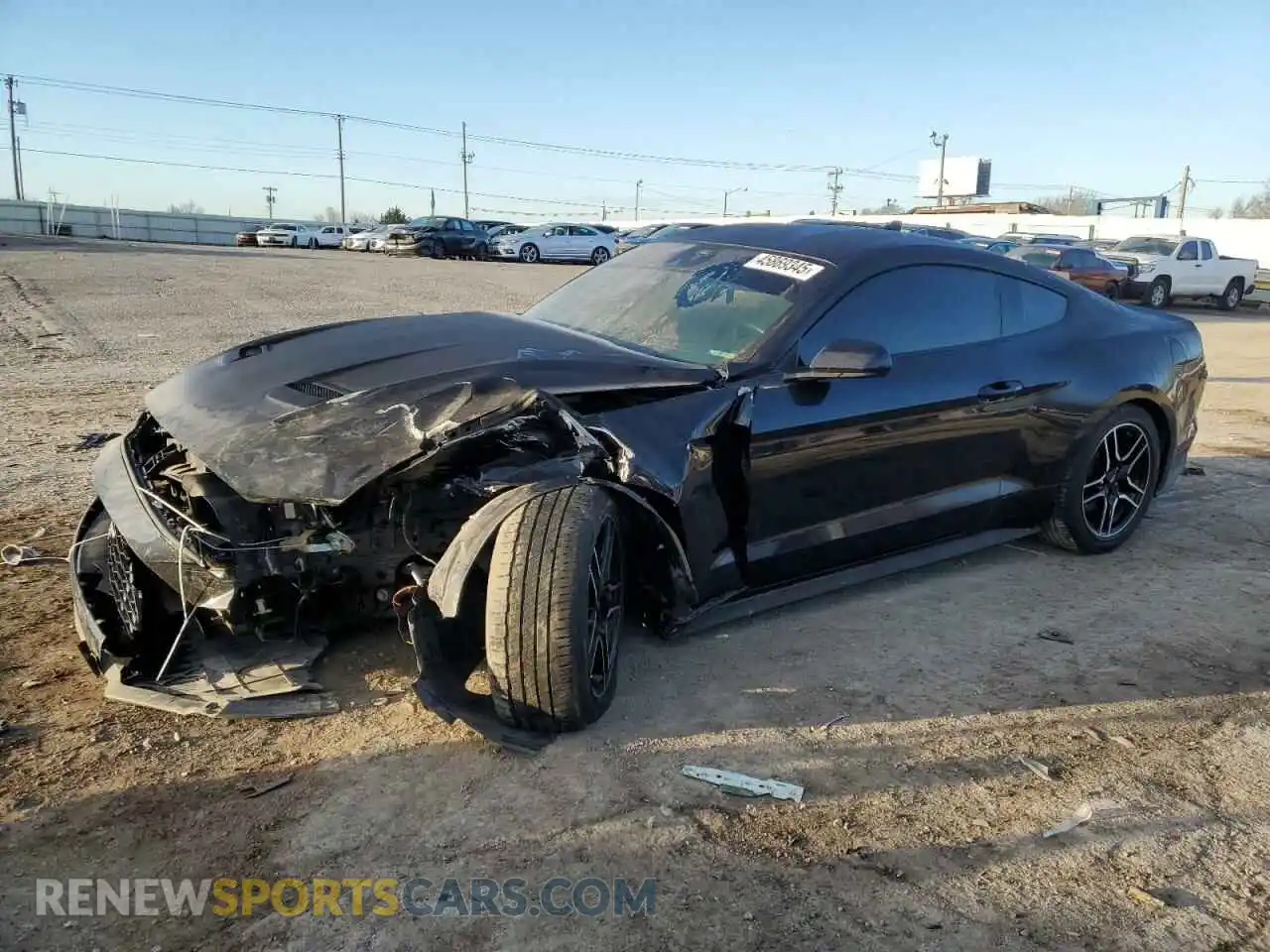 1 Photograph of a damaged car 1FA6P8TH5M5151498 FORD ALL Models 2021