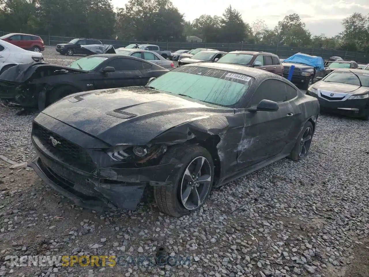 1 Photograph of a damaged car 1FA6P8TH7M5112895 FORD ALL Models 2021