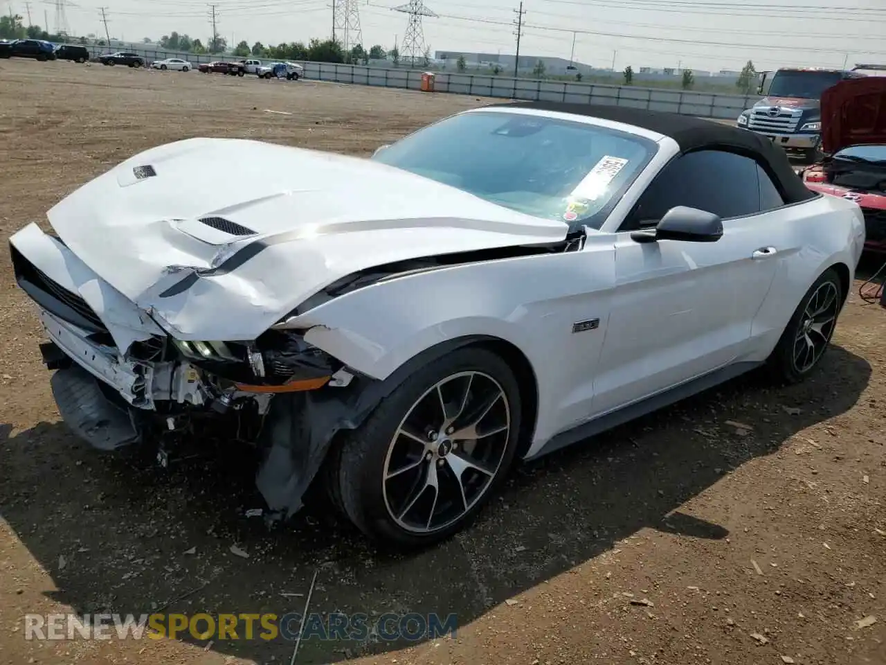 1 Photograph of a damaged car 1FATP8UDXM5135201 FORD ALL Models 2021