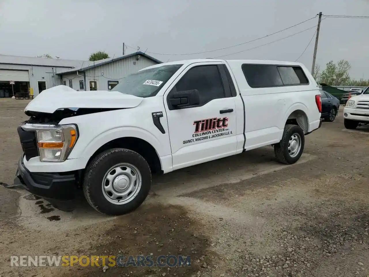 1 Photograph of a damaged car 1FTMF1CB1MKE58854 FORD All Models 2021