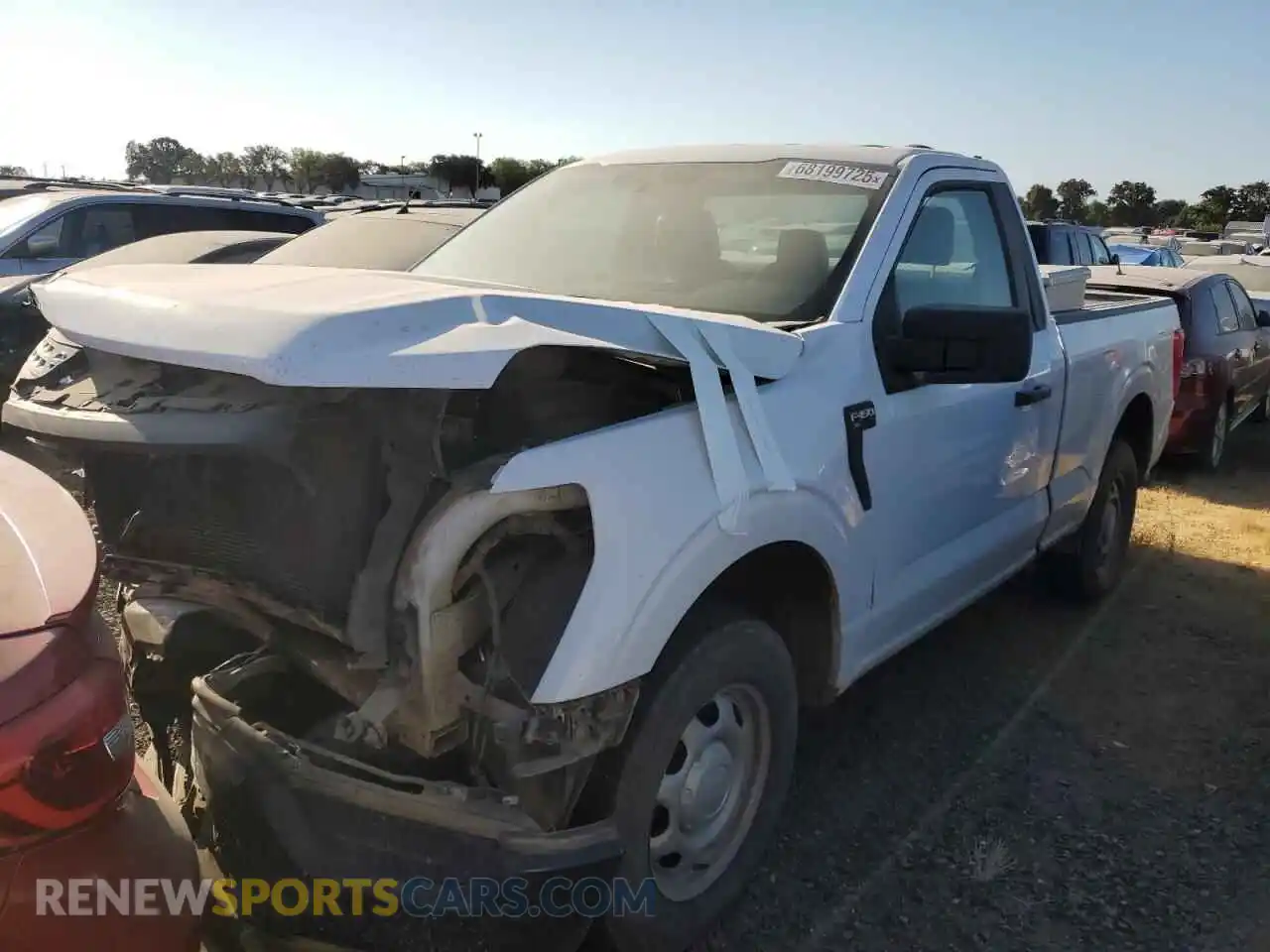 1 Photograph of a damaged car 1FTMF1CB7MKD95176 FORD All Models 2021