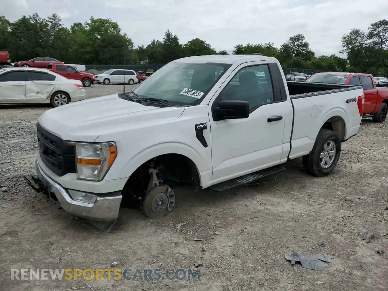 1 Photograph of a damaged car 1FTMF1EP7MKE72931 FORD All Models 2021