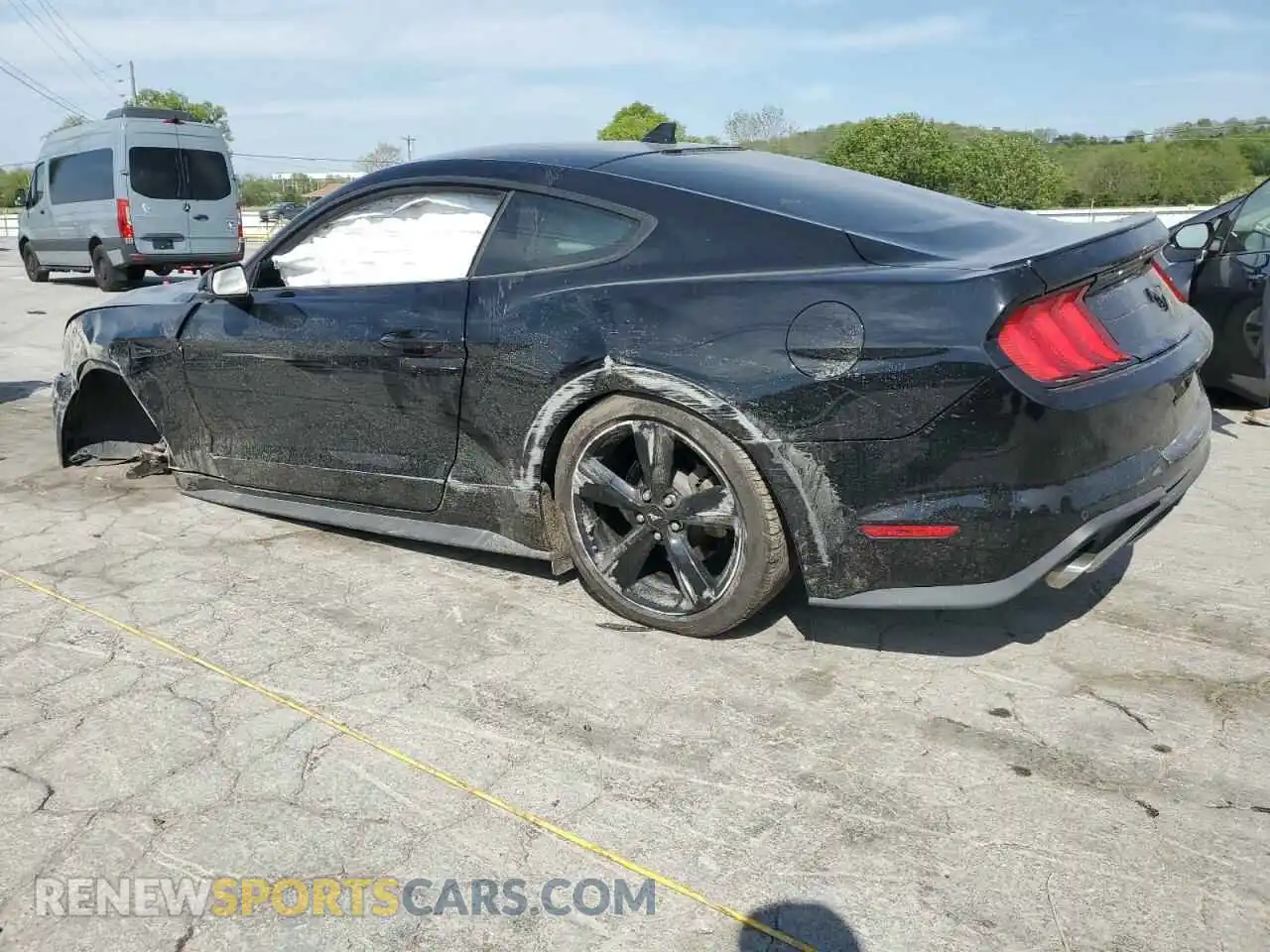 2 Photograph of a damaged car 1FA6P8TH0N5131841 FORD ALL Models 2022