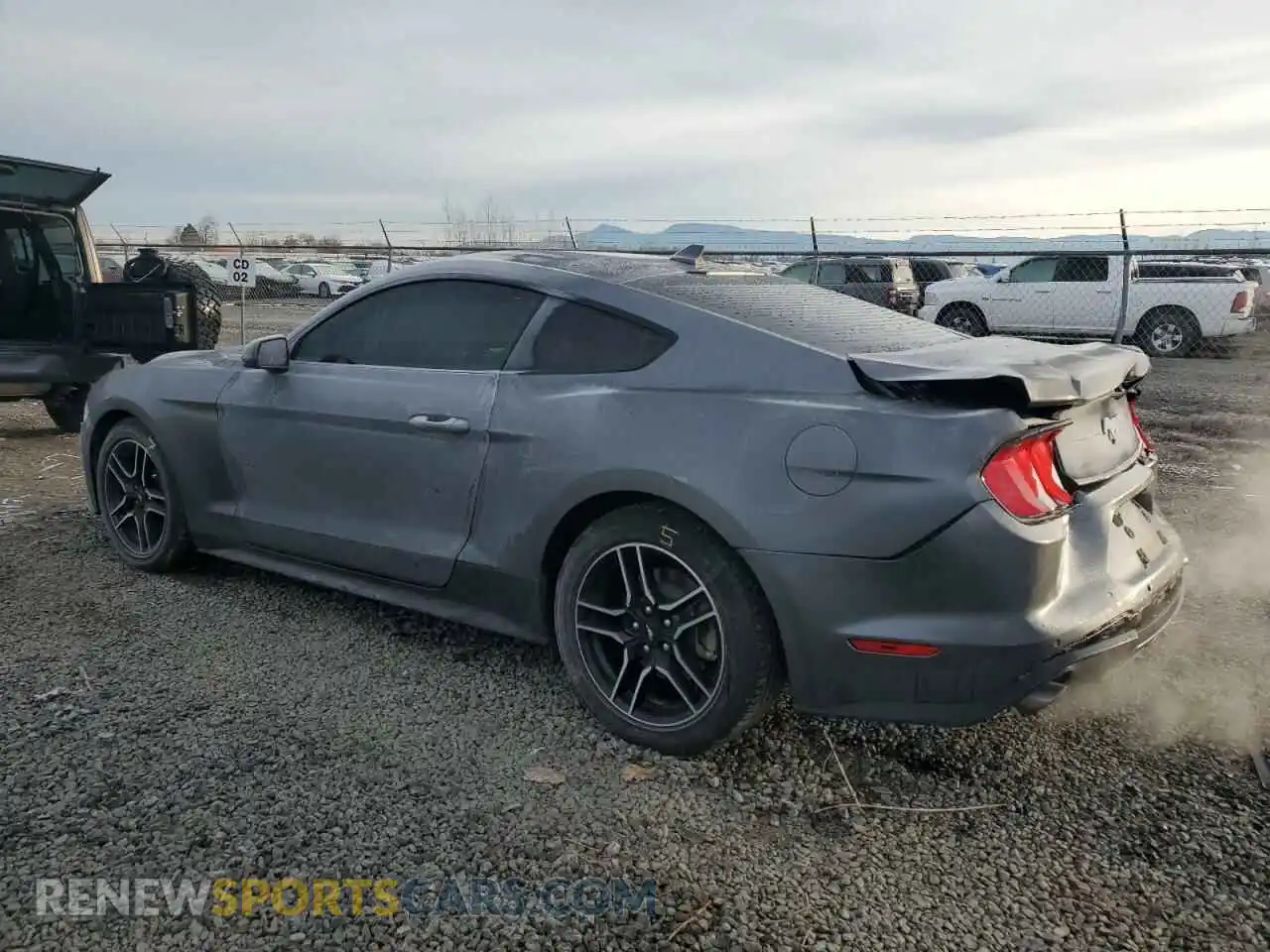 2 Photograph of a damaged car 1FA6P8TH1N5135557 FORD ALL Models 2022