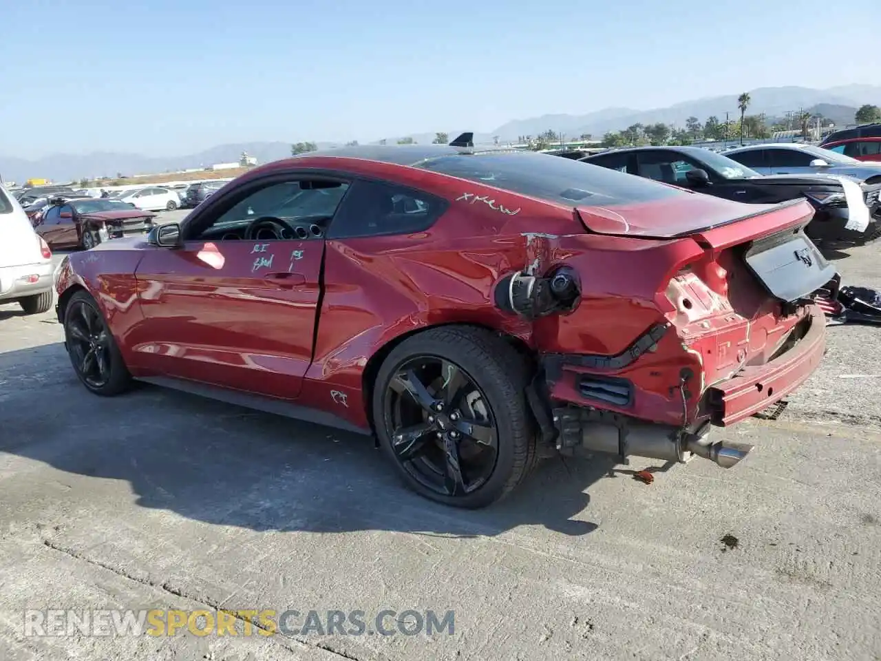 2 Photograph of a damaged car 1FA6P8TH2N5134224 FORD ALL Models 2022