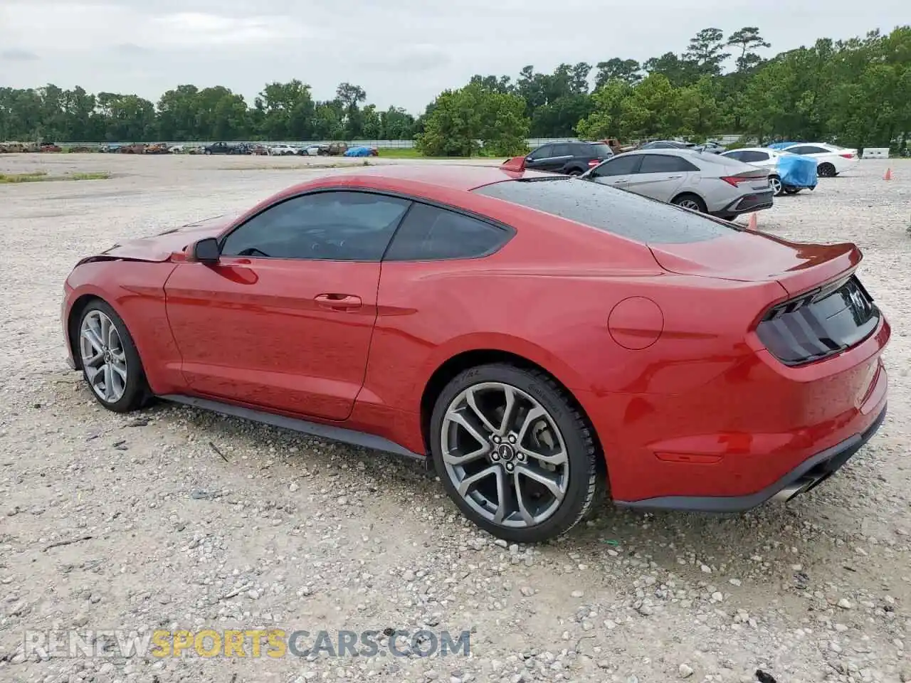 2 Photograph of a damaged car 1FA6P8TH3N5132353 FORD ALL Models 2022