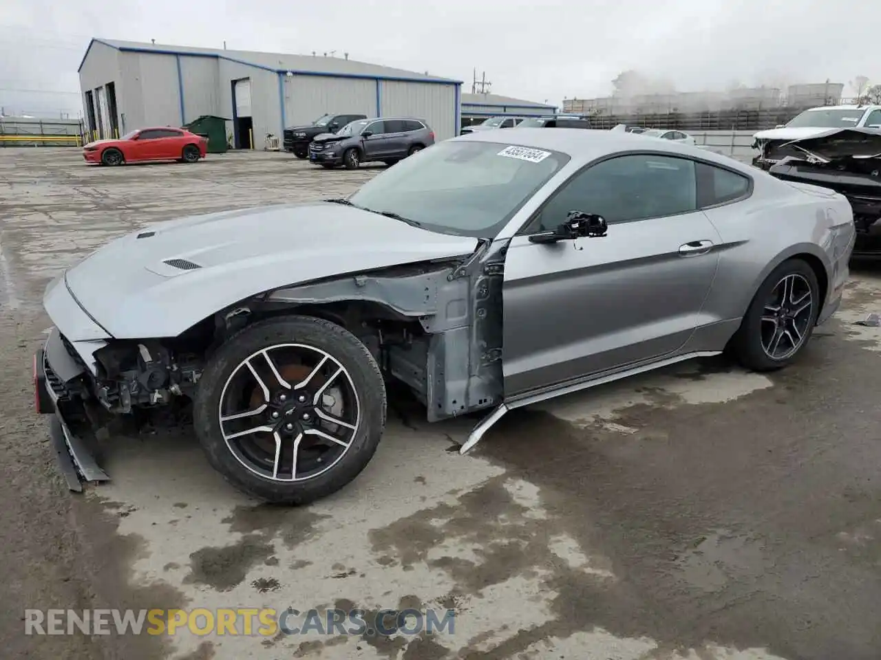 1 Photograph of a damaged car 1FA6P8TH5N5115909 FORD ALL Models 2022