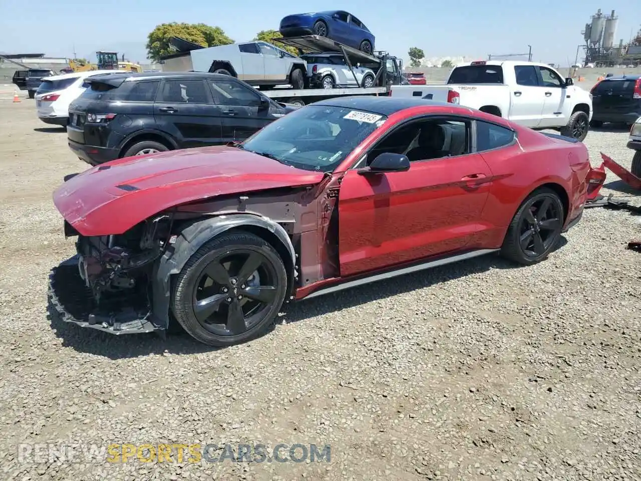1 Photograph of a damaged car 1FA6P8TH6N5111822 FORD ALL Models 2022