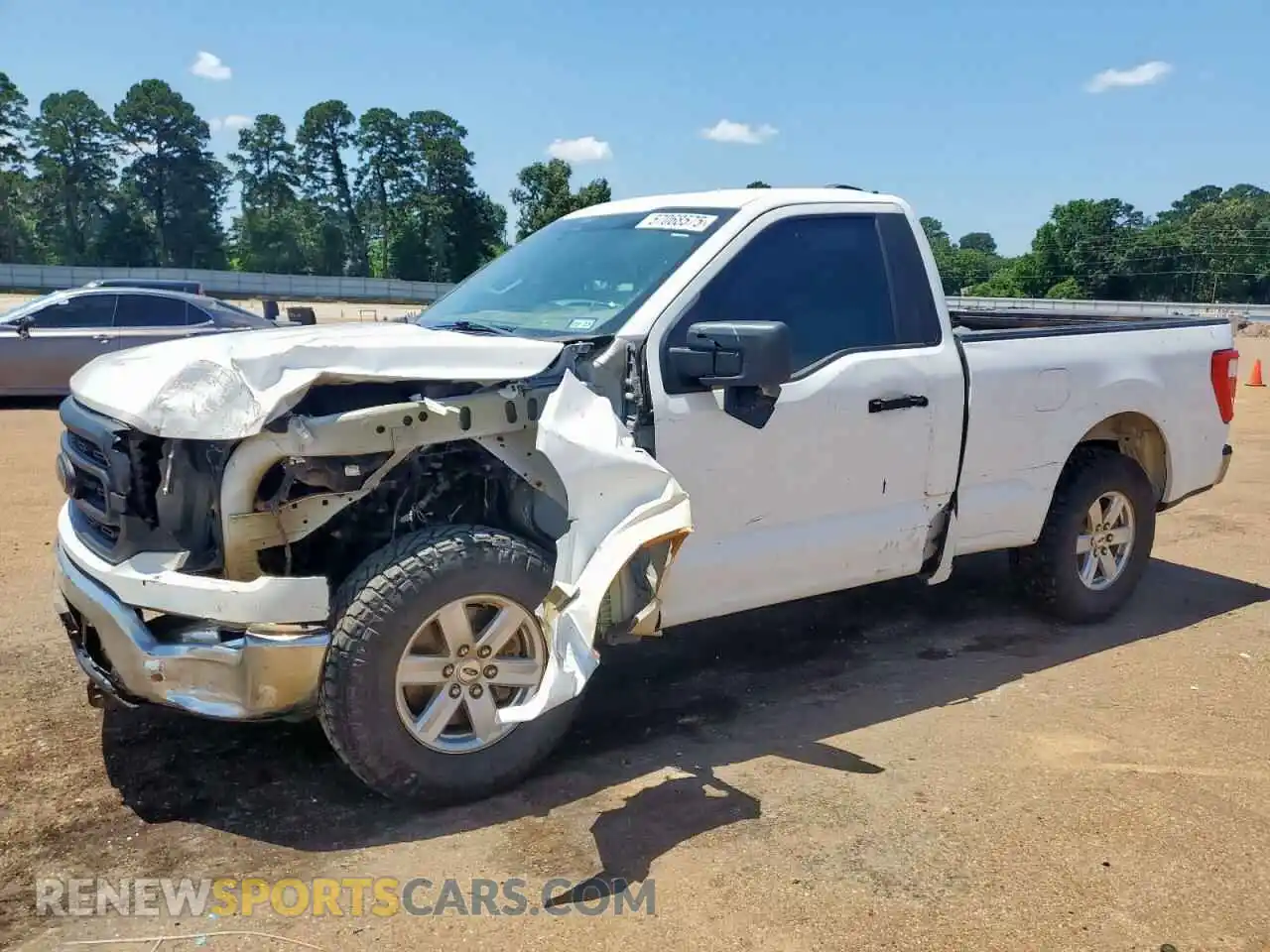 1 Photograph of a damaged car 1FTMF1CB8NKE12827 FORD All Models 2022