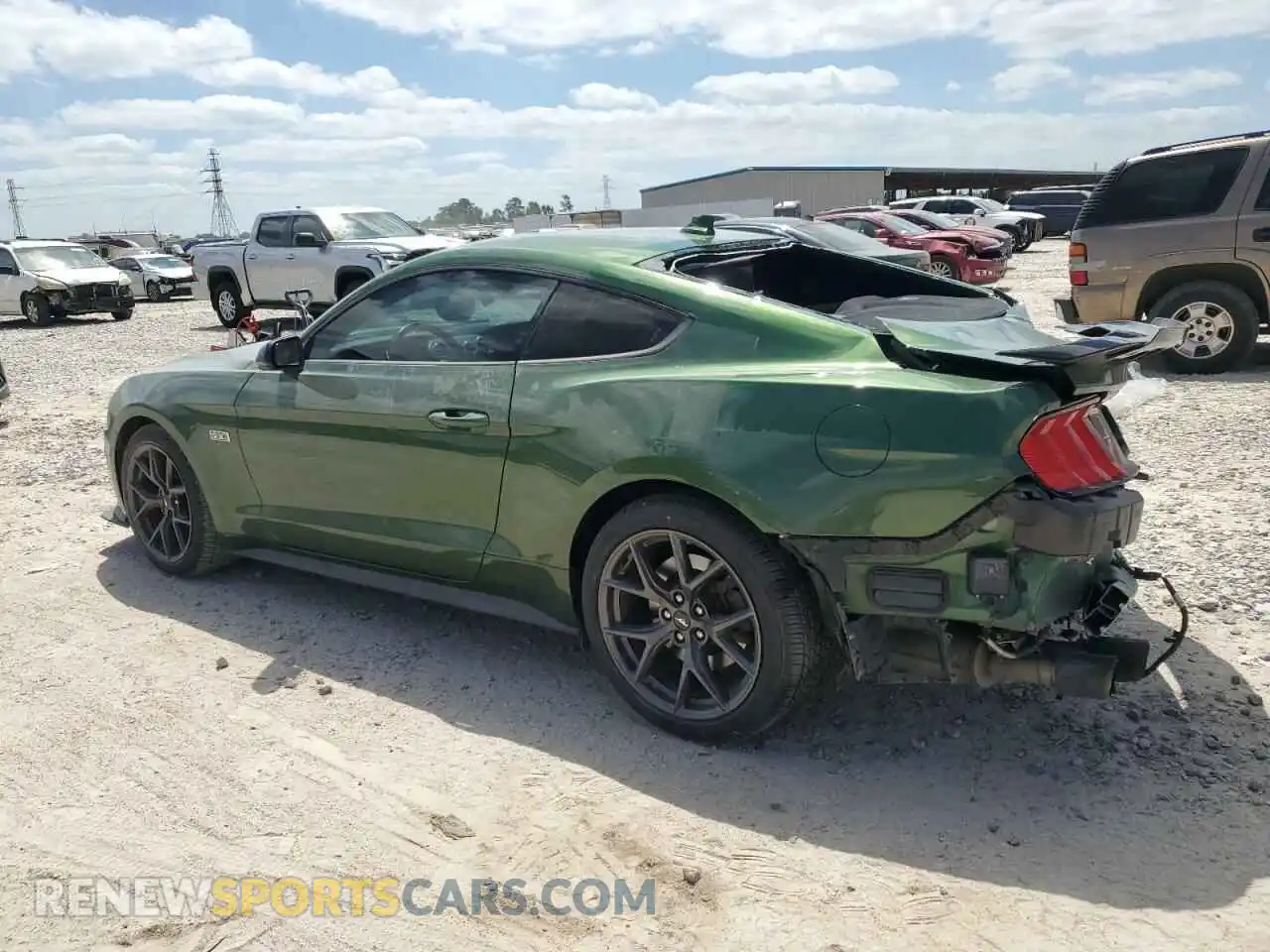 2 Photograph of a damaged car 1FA6P8TD6P5100562 FORD ALL Models 2023