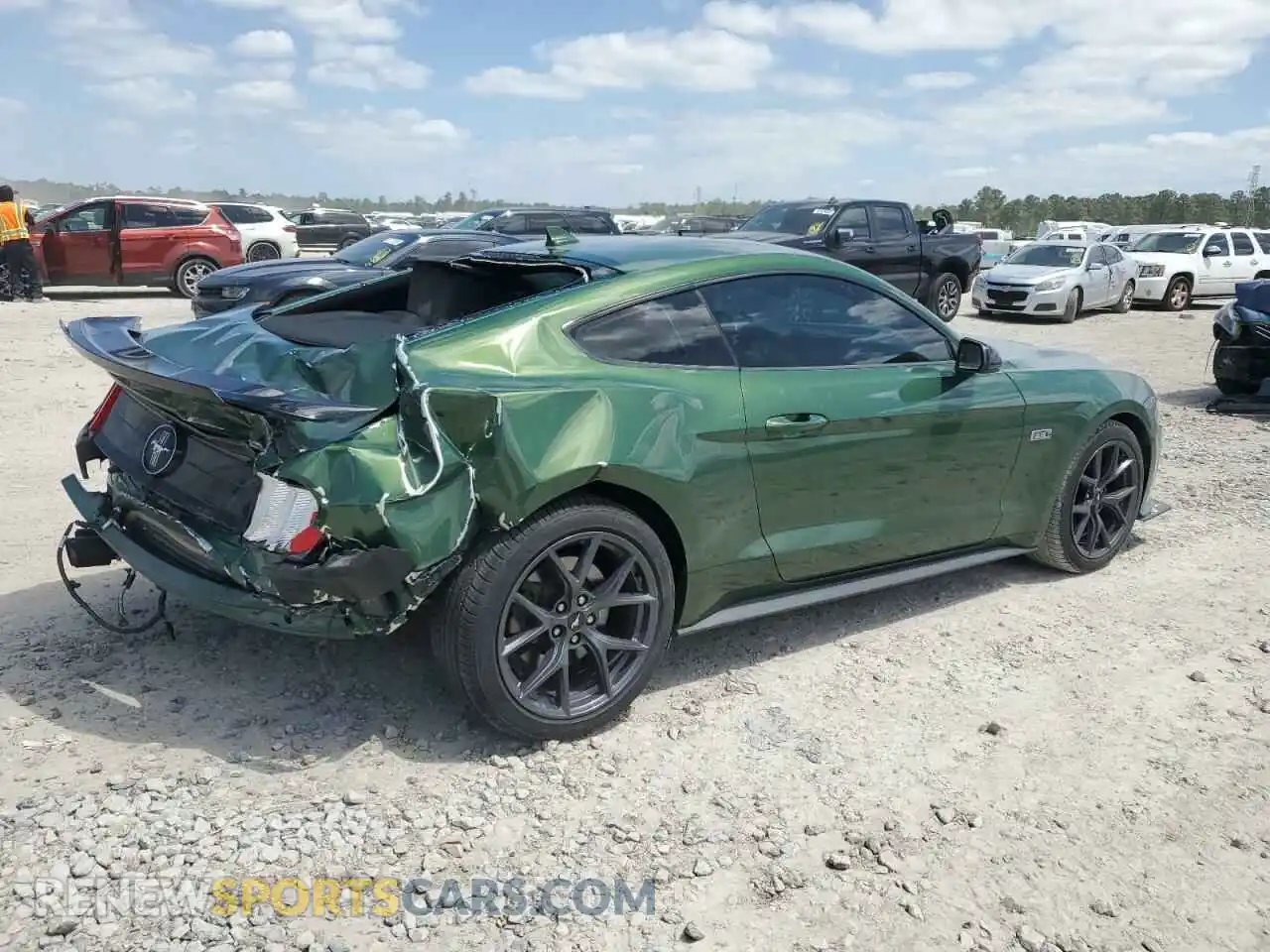 3 Photograph of a damaged car 1FA6P8TD6P5100562 FORD ALL Models 2023