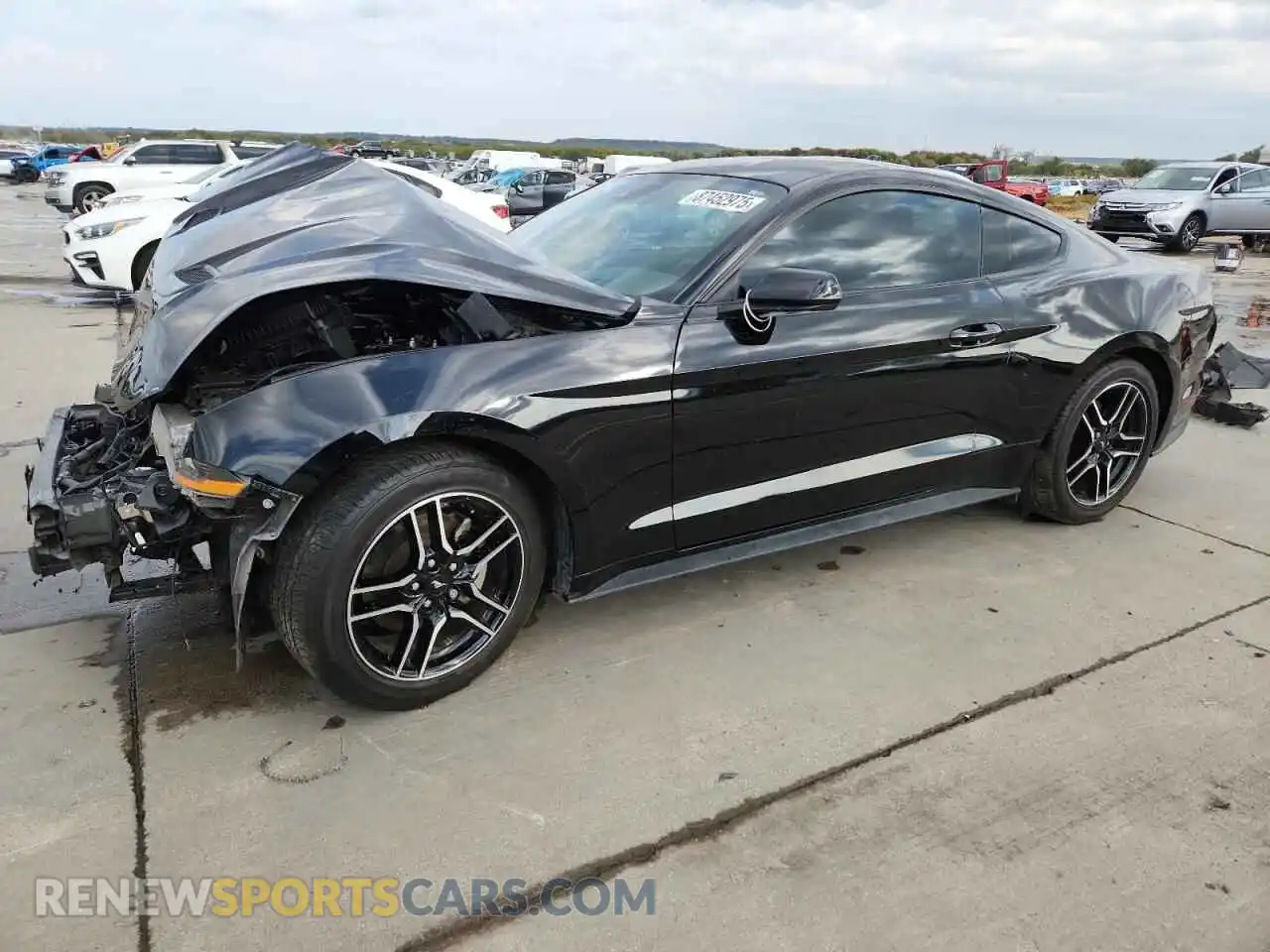 1 Photograph of a damaged car 1FA6P8TH4P5100644 FORD ALL Models 2023