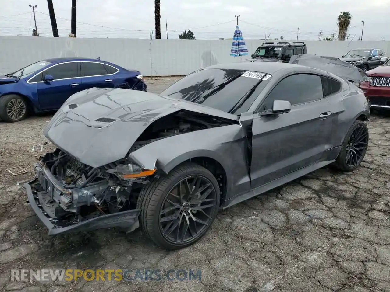 1 Фотография поврежденного автомобиля 1FA6P8THXP5100650 FORD ALL Models 2023