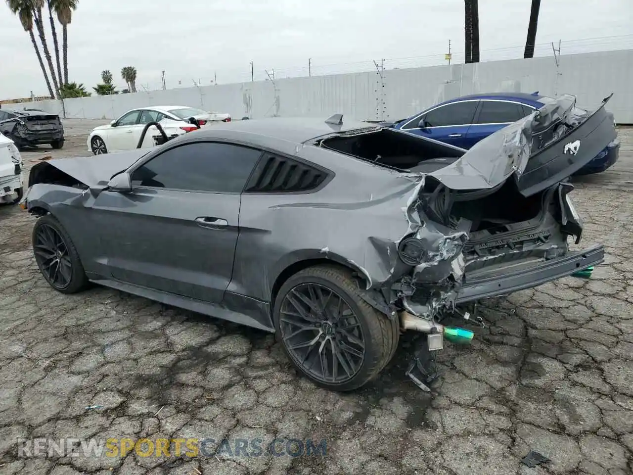 2 Фотография поврежденного автомобиля 1FA6P8THXP5100650 FORD ALL Models 2023