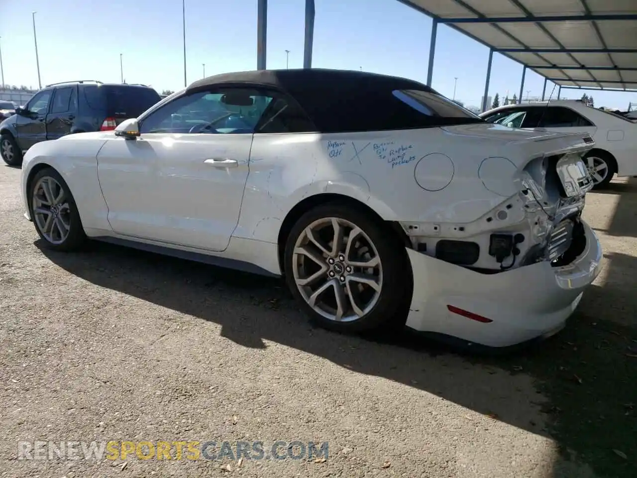 2 fotografías del automóvil dañado 1FATP8UH9P5108143 FORD ALL Models 2023