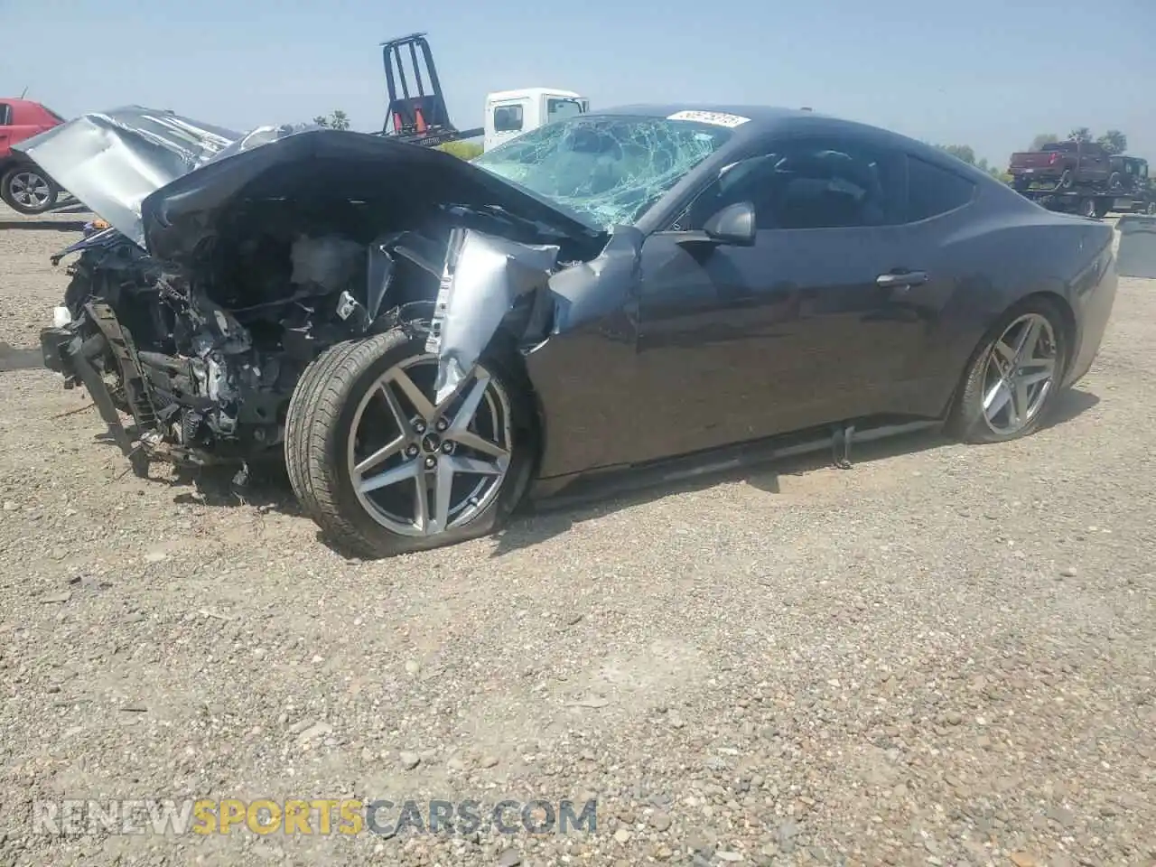 1 Photograph of a damaged car 1FA6P8TH0R5111272 FORD ALL Models 2024