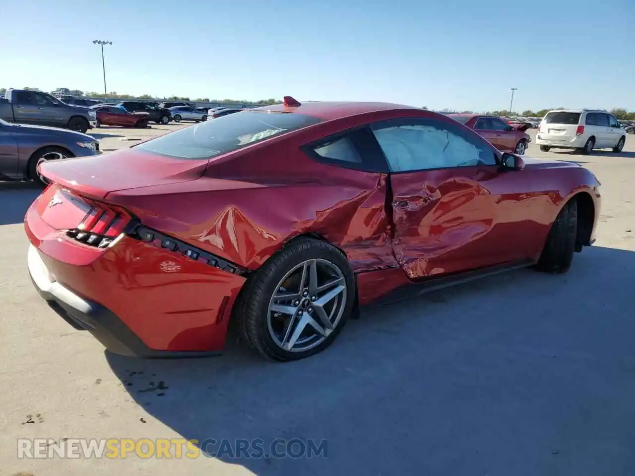 3 Photograph of a damaged car 1FA6P8TH0R5136267 FORD ALL Models 2024