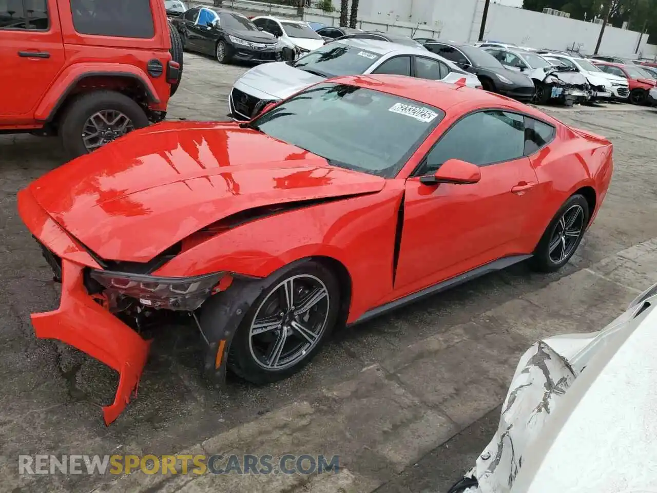 1 Photograph of a damaged car 1FA6P8TH1R5141252 FORD ALL Models 2024