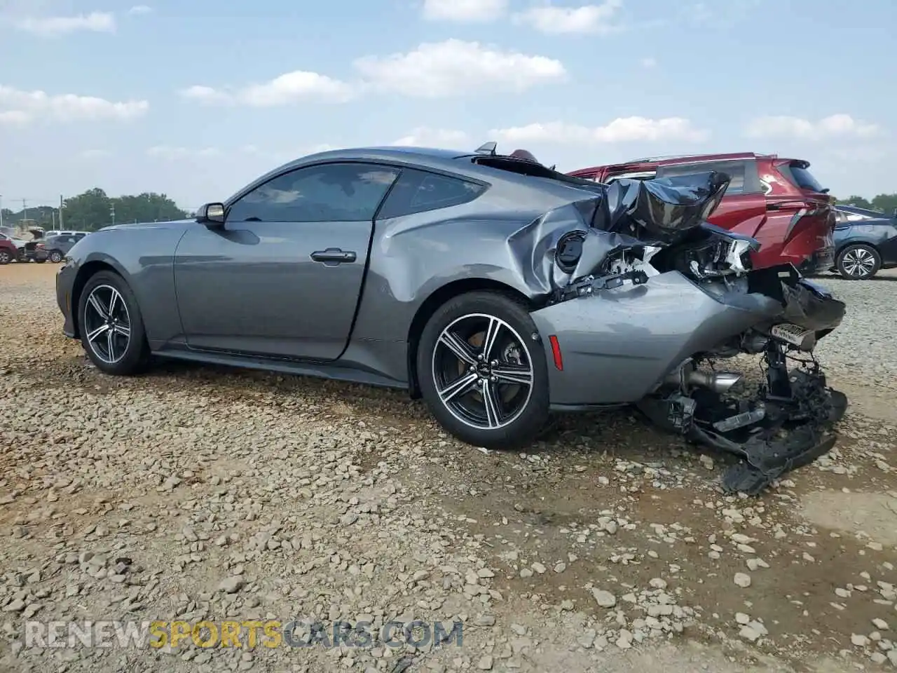 2 Photograph of a damaged car 1FA6P8TH1R5142000 FORD ALL Models 2024