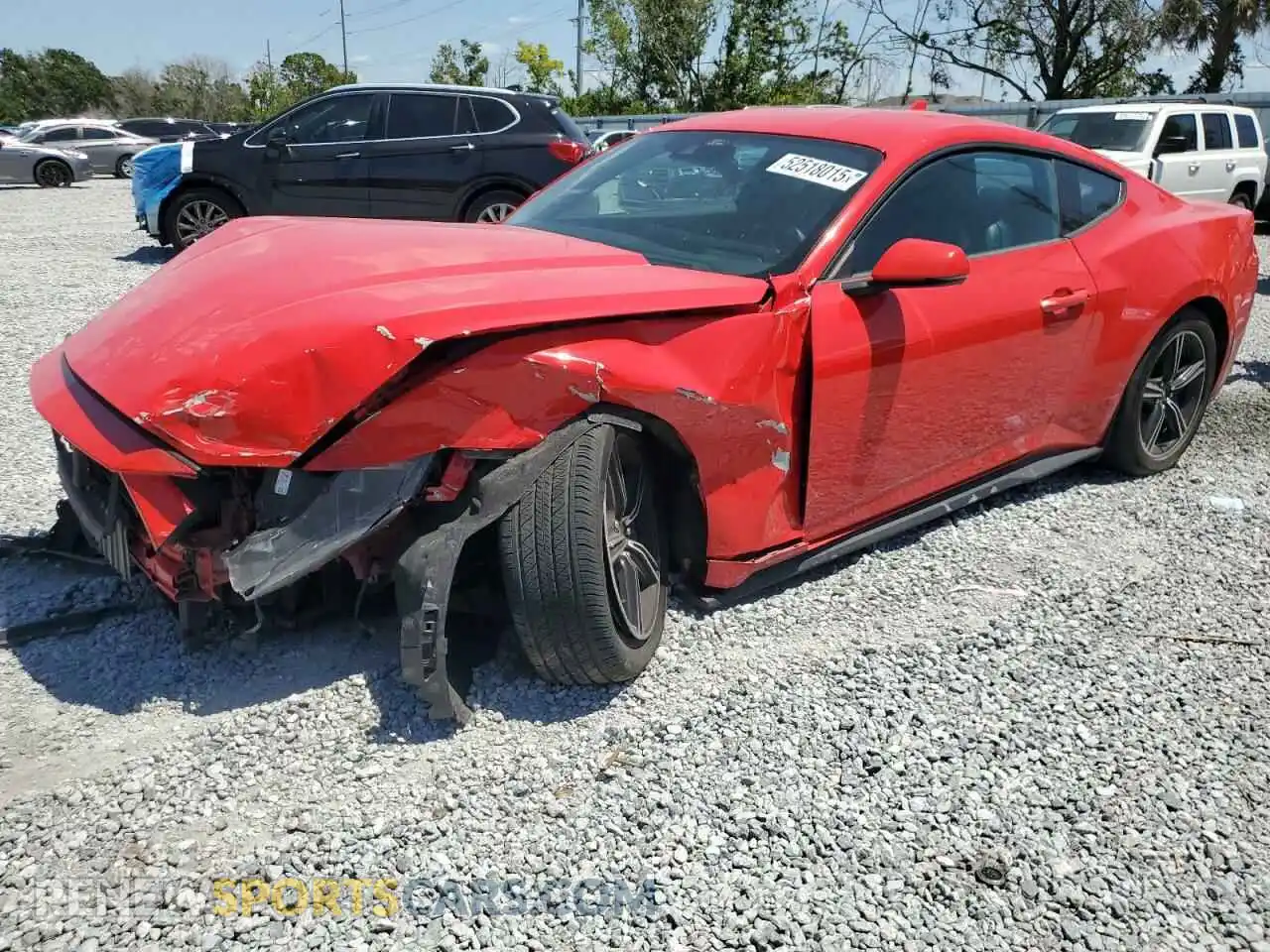 1 Photograph of a damaged car 1FA6P8TH2R5100919 FORD ALL Models 2024