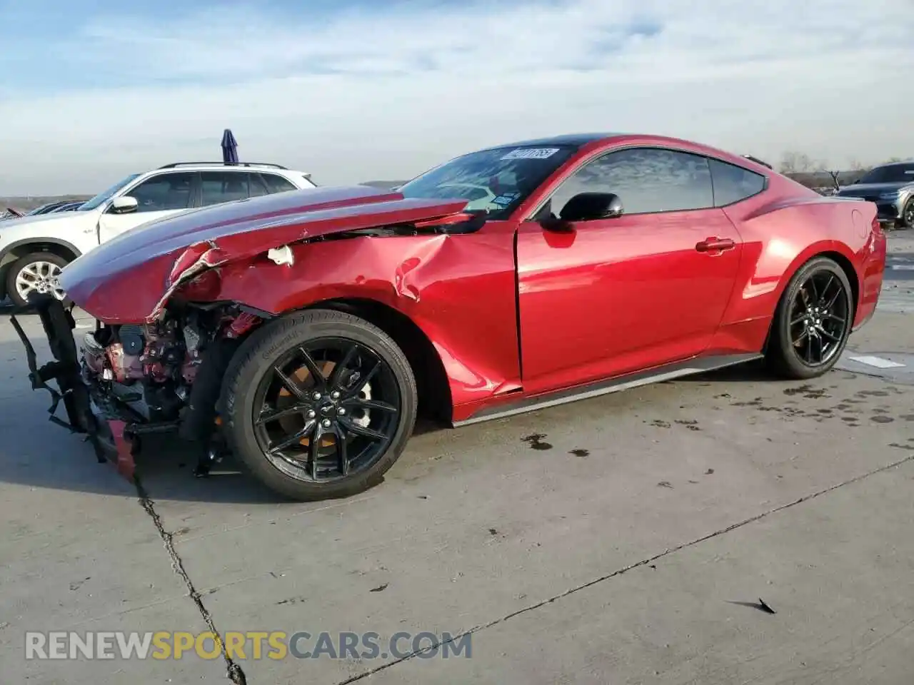 1 Photograph of a damaged car 1FA6P8TH2R5136545 FORD ALL Models 2024