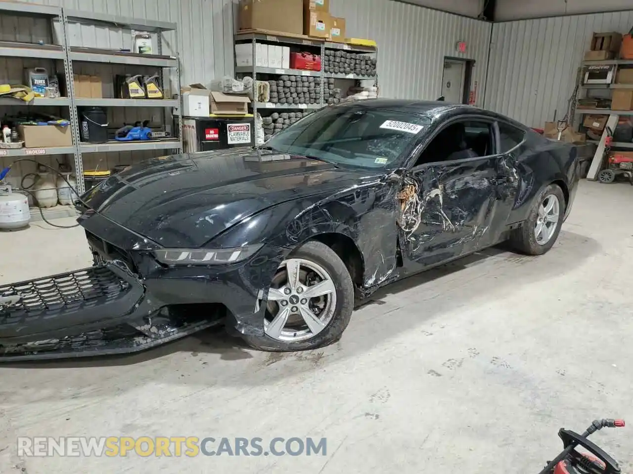 1 Photograph of a damaged car 1FA6P8TH3R5105773 FORD ALL Models 2024