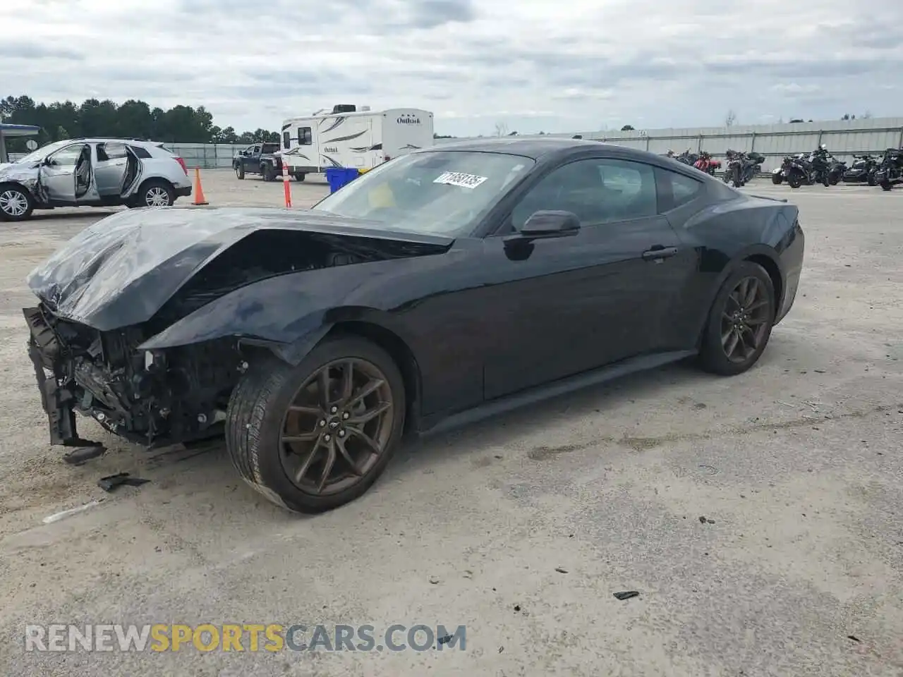 1 Photograph of a damaged car 1FA6P8TH3R5113467 FORD ALL Models 2024