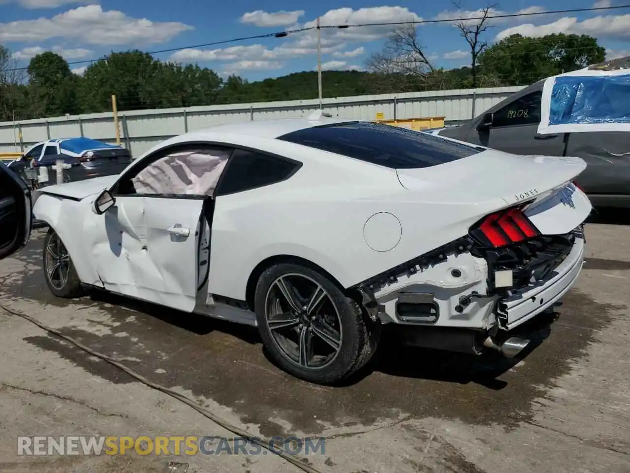 2 Photograph of a damaged car 1FA6P8TH6R5106626 FORD ALL Models 2024