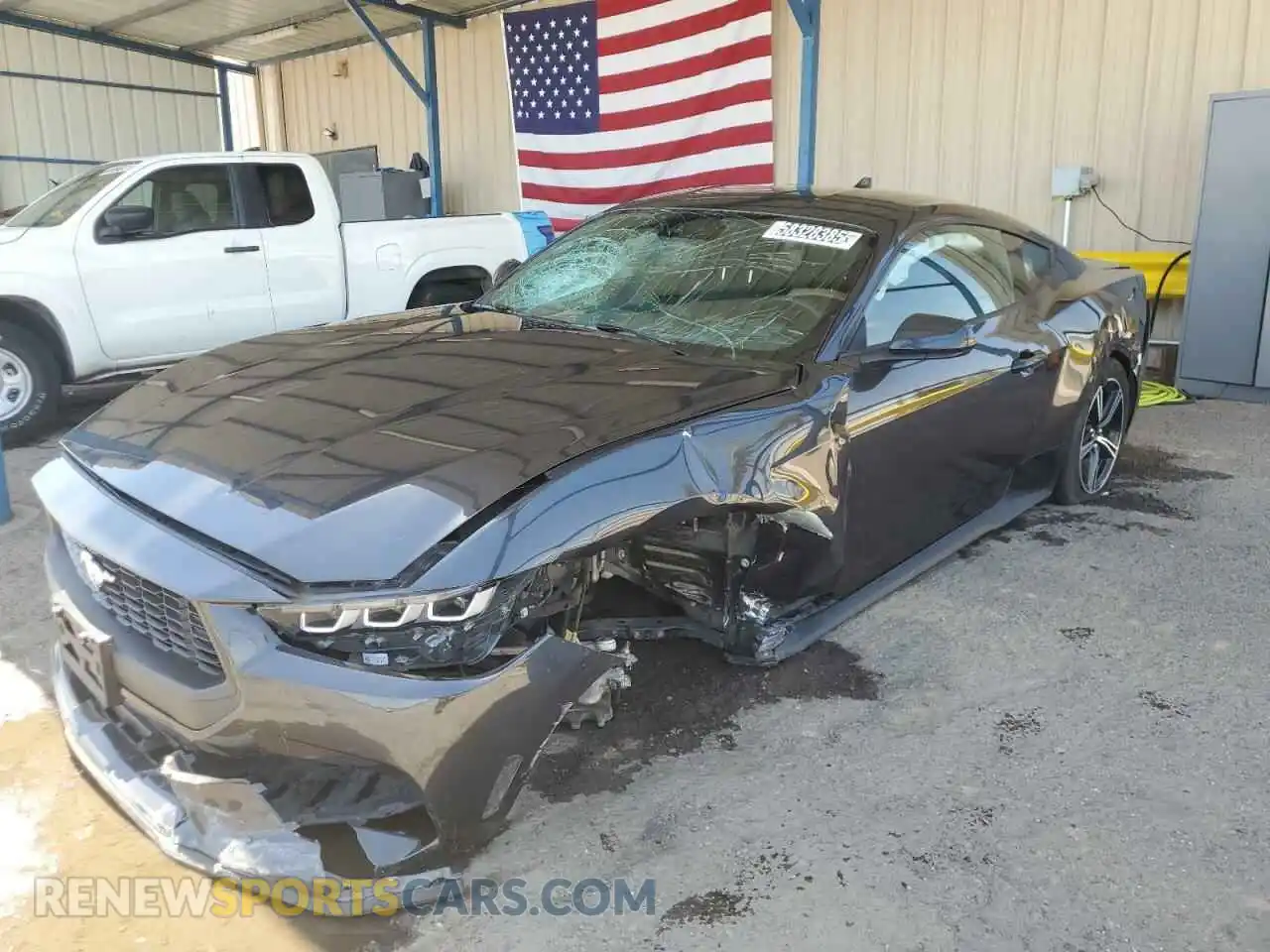 1 Photograph of a damaged car 1FA6P8TH6R5106853 FORD ALL Models 2024