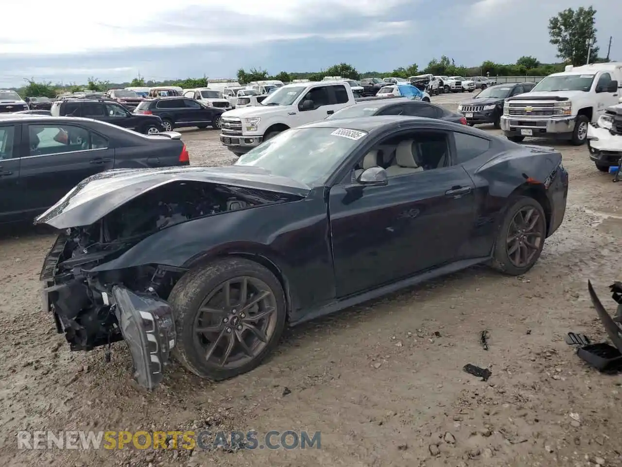 1 Photograph of a damaged car 1FA6P8TH7R5117599 FORD ALL Models 2024