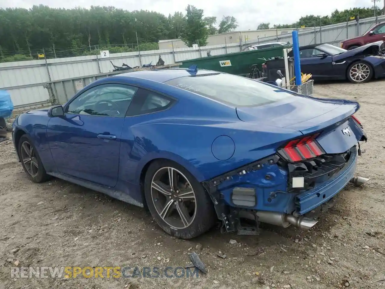 2 Photograph of a damaged car 1FA6P8TH9R5126210 FORD ALL Models 2024