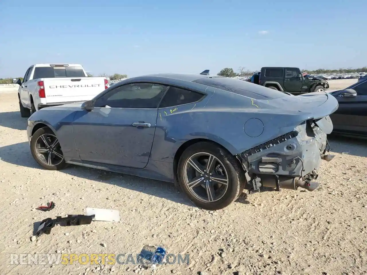 2 Photograph of a damaged car 1FA6P8TH2S5117418 FORD ALL Models 2025