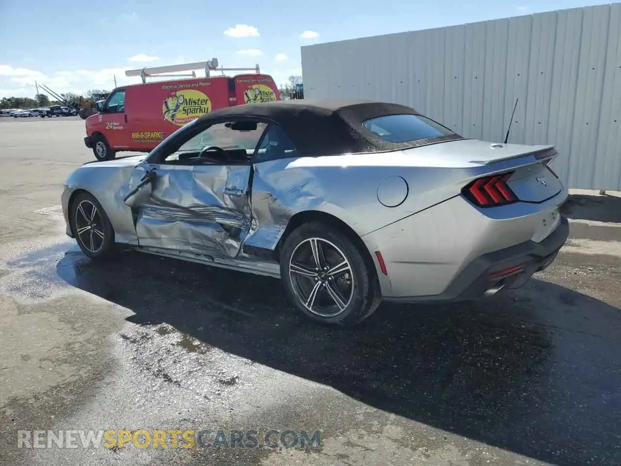 2 Photograph of a damaged car 1FAGP8UH9S5117211 FORD ALL Models 2025