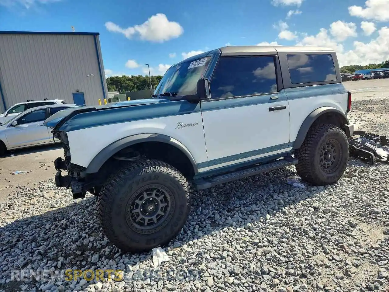 1 Photograph of a damaged car 1FMDE5AH2MLB05563 FORD BRONCO 2021