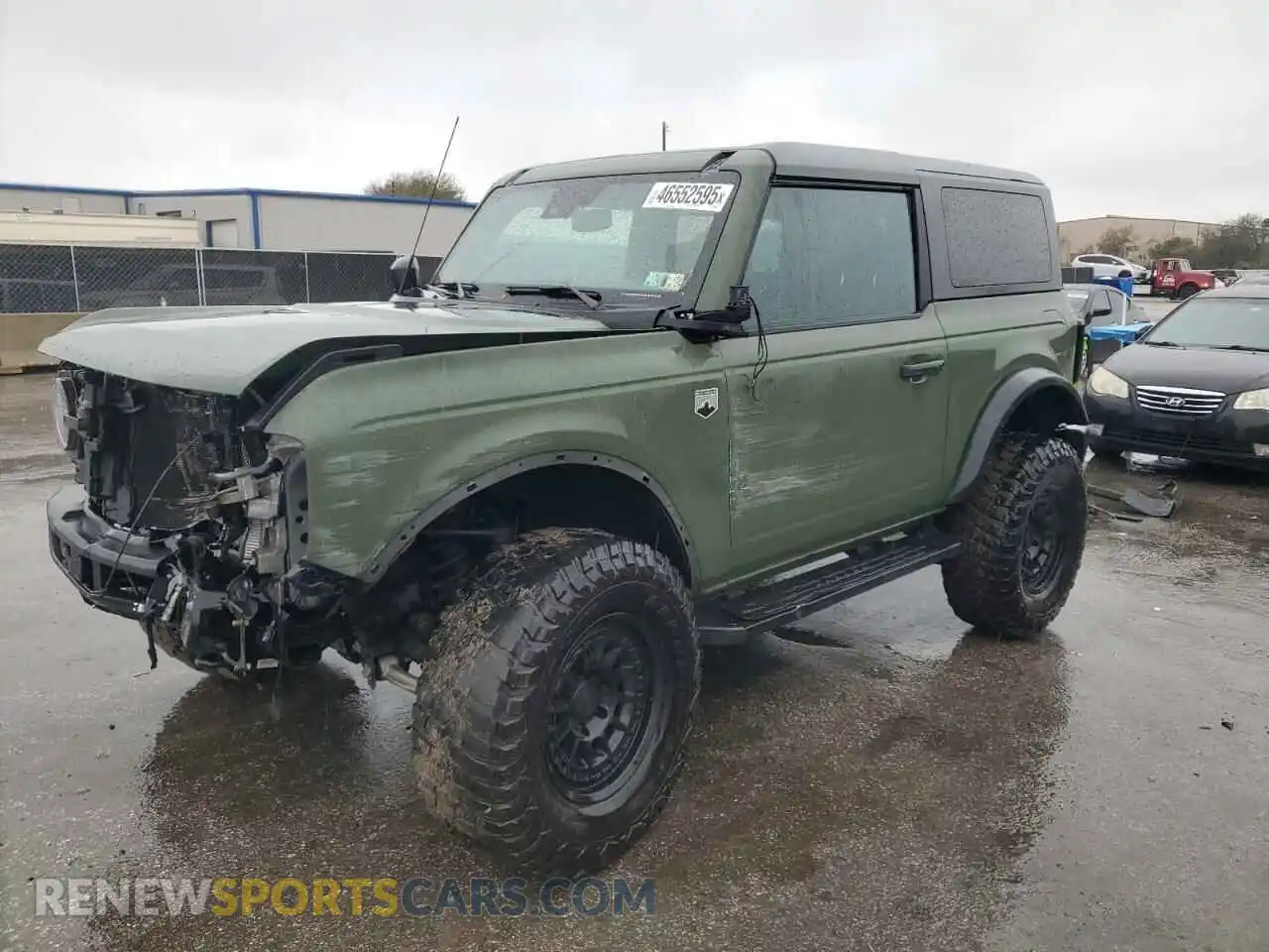 1 Фотография поврежденного автомобиля 1FMDE5AH7MLA79865 FORD BRONCO 2021