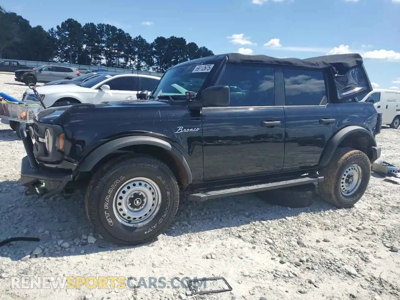 1 Photograph of a damaged car 1FMDE5BH0MLA97767 FORD BRONCO 2021