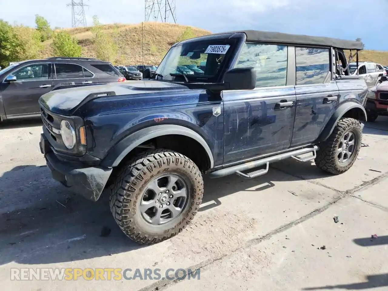 1 Photograph of a damaged car 1FMDE5BH0MLB04149 FORD BRONCO 2021