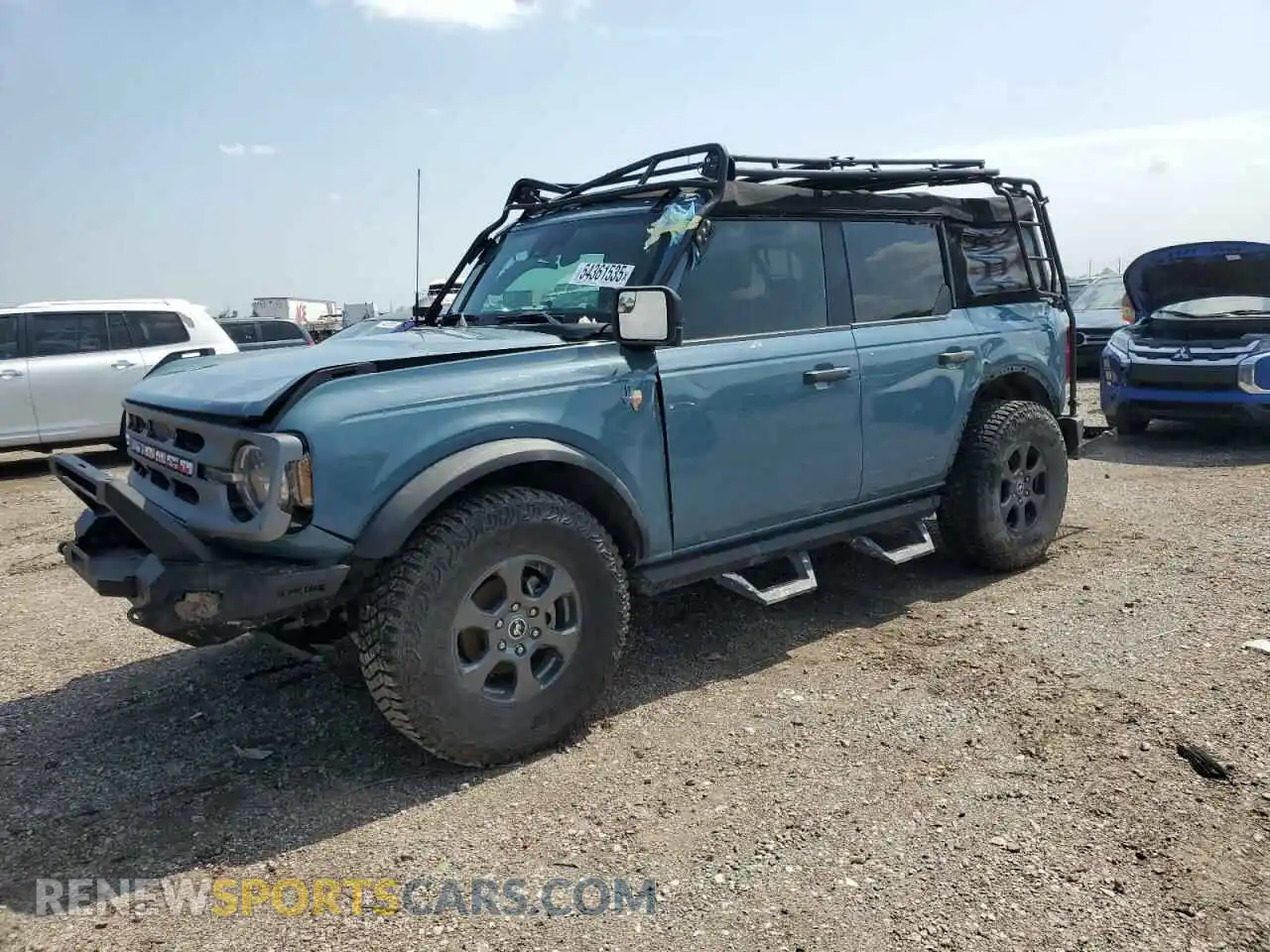1 Photograph of a damaged car 1FMDE5BH2MLA83983 FORD BRONCO 2021