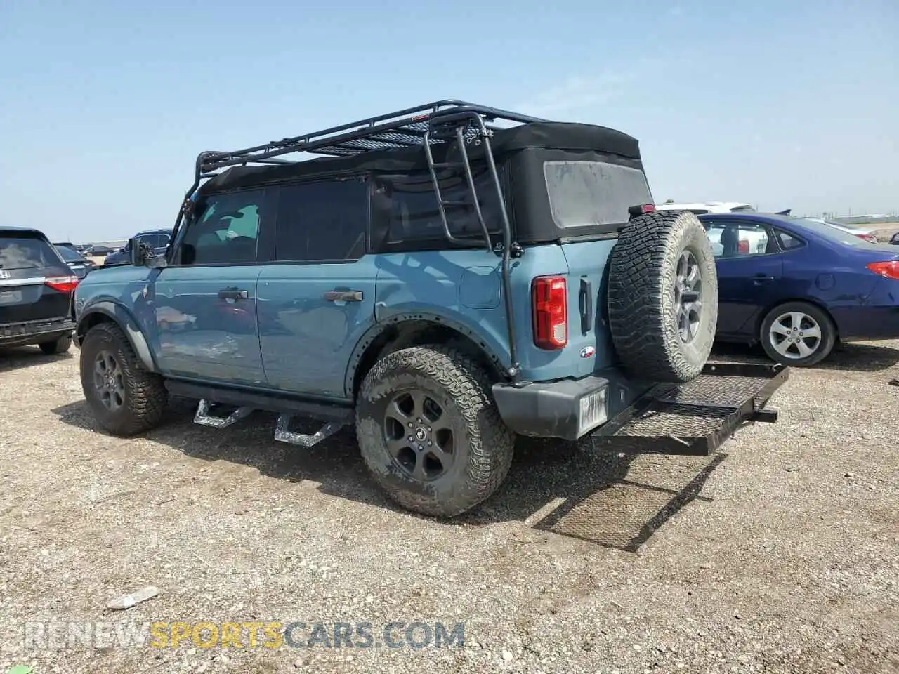 2 Photograph of a damaged car 1FMDE5BH2MLA83983 FORD BRONCO 2021