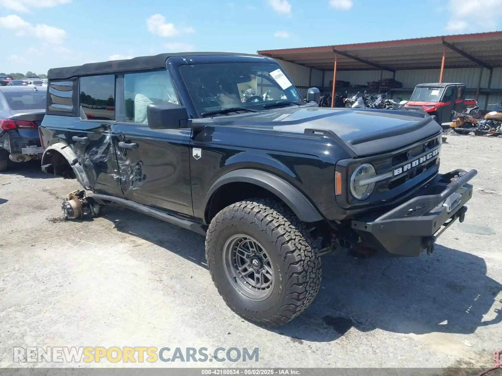1 Photograph of a damaged car 1FMDE5BH2MLB03794 FORD BRONCO 2021