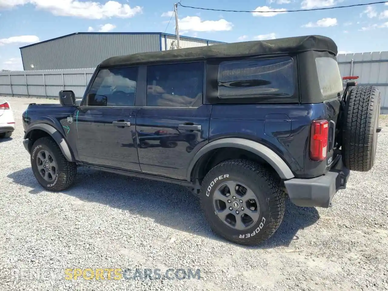 2 Photograph of a damaged car 1FMDE5BH3MLA85211 FORD BRONCO 2021