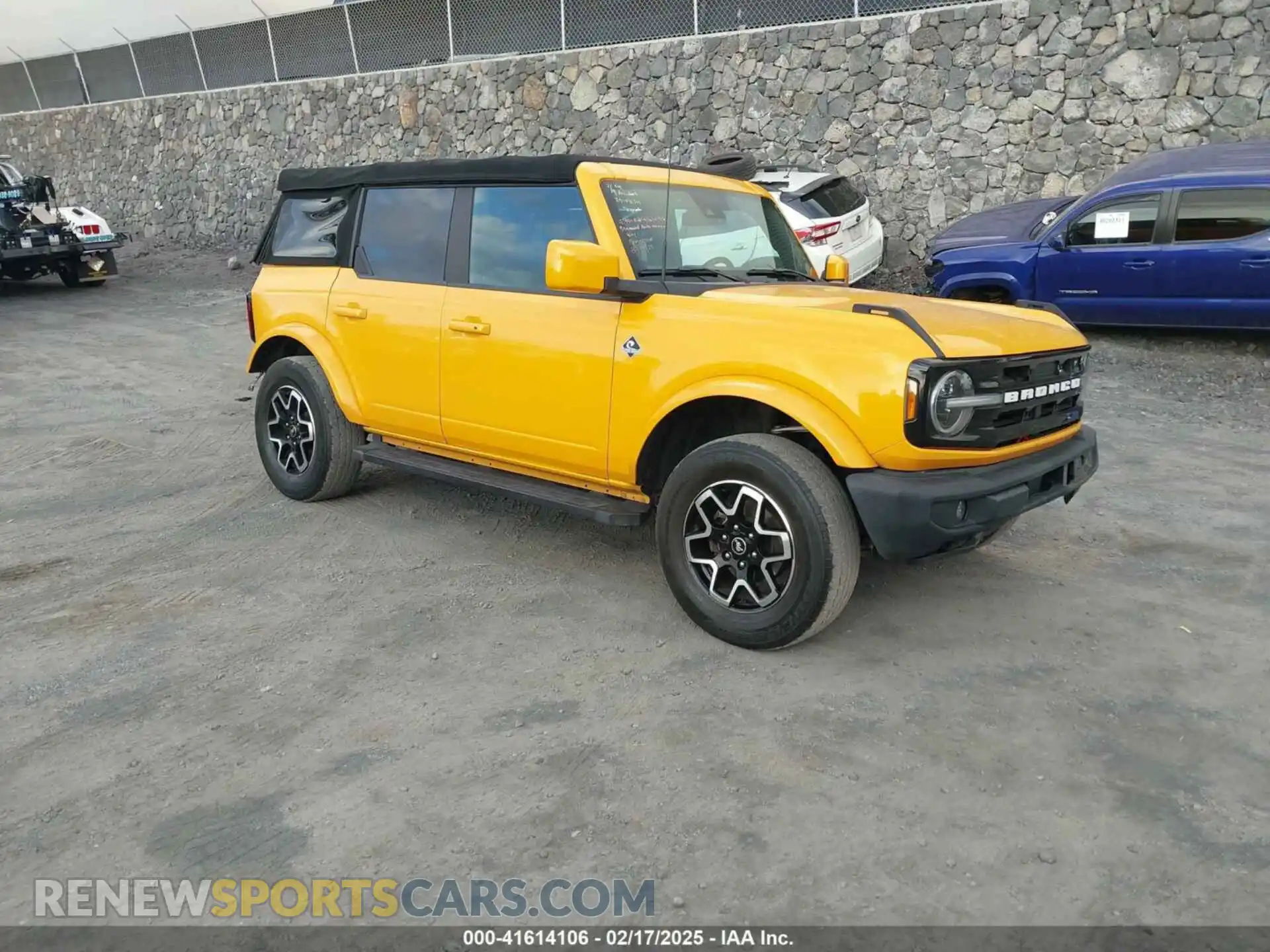 1 Photograph of a damaged car 1FMDE5BH4MLA60883 FORD BRONCO 2021