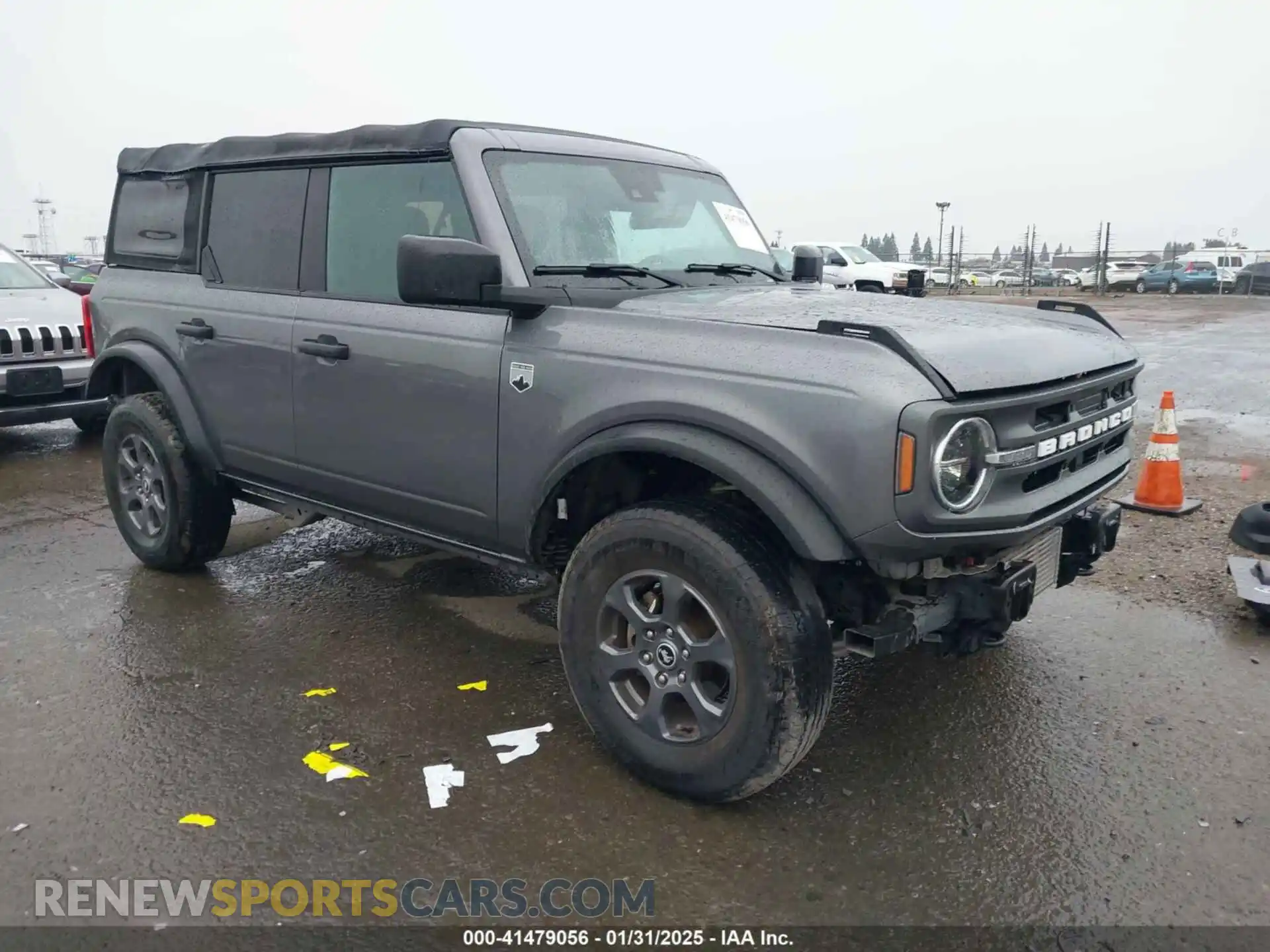 1 Photograph of a damaged car 1FMDE5BH4MLA77019 FORD BRONCO 2021