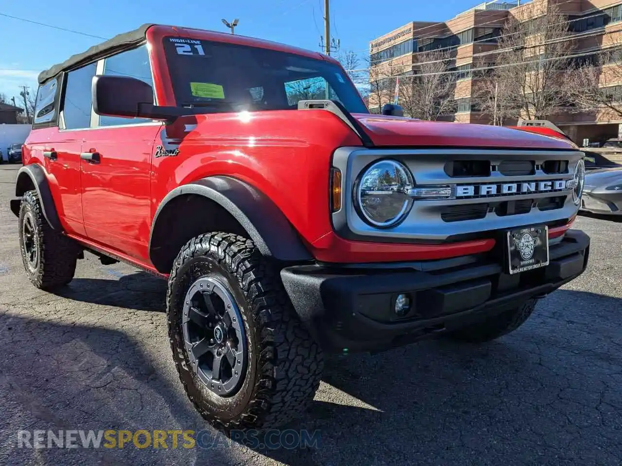 1 fotografías del automóvil dañado 1FMDE5BH4MLB07751 FORD BRONCO 2021