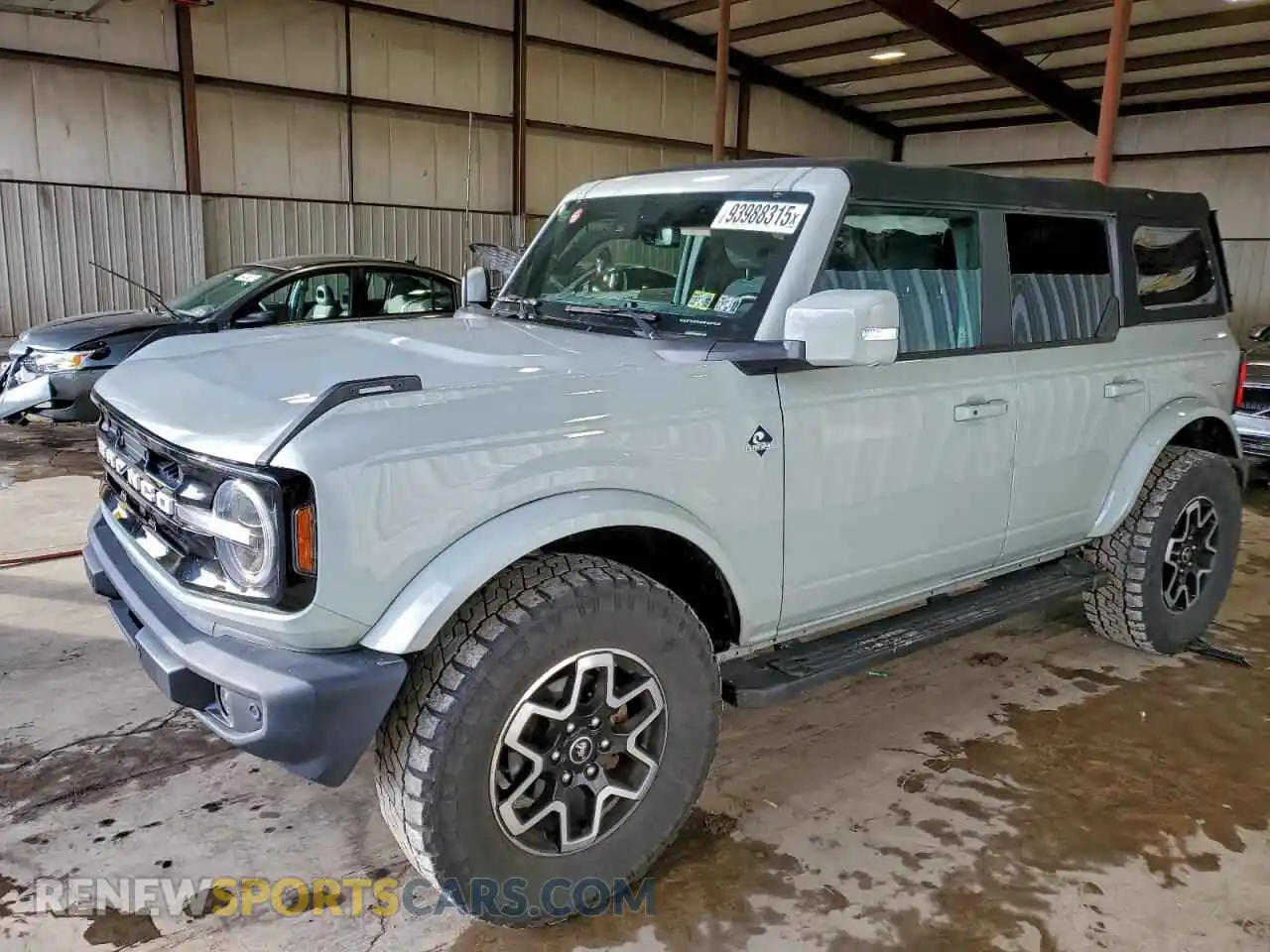 1 Photograph of a damaged car 1FMDE5BH7MLA98236 FORD BRONCO 2021