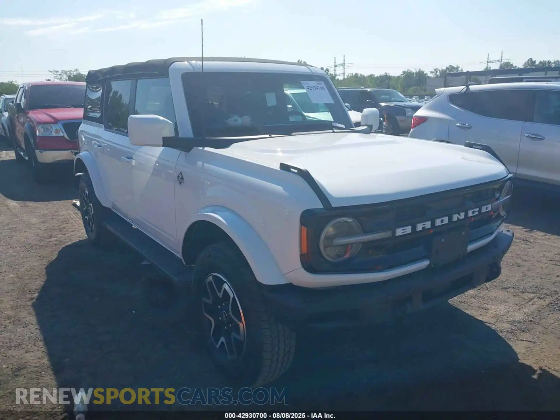 1 fotografías del automóvil dañado 1FMDE5BH8MLA63043 FORD BRONCO 2021