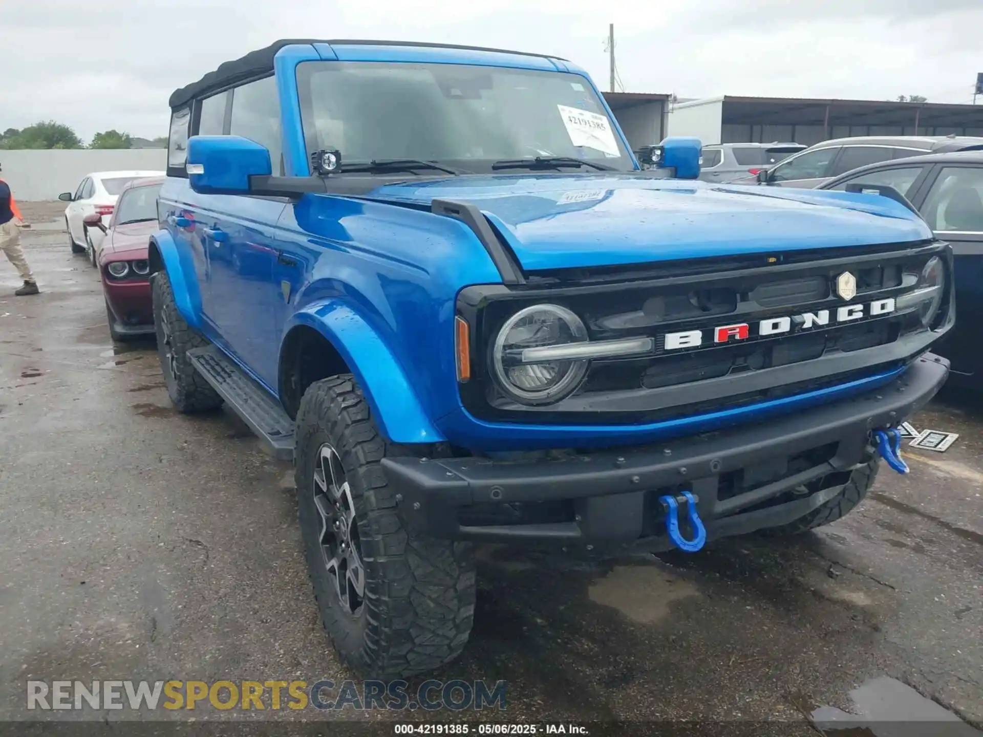 1 Photograph of a damaged car 1FMDE5BH9MLA71524 FORD BRONCO 2021