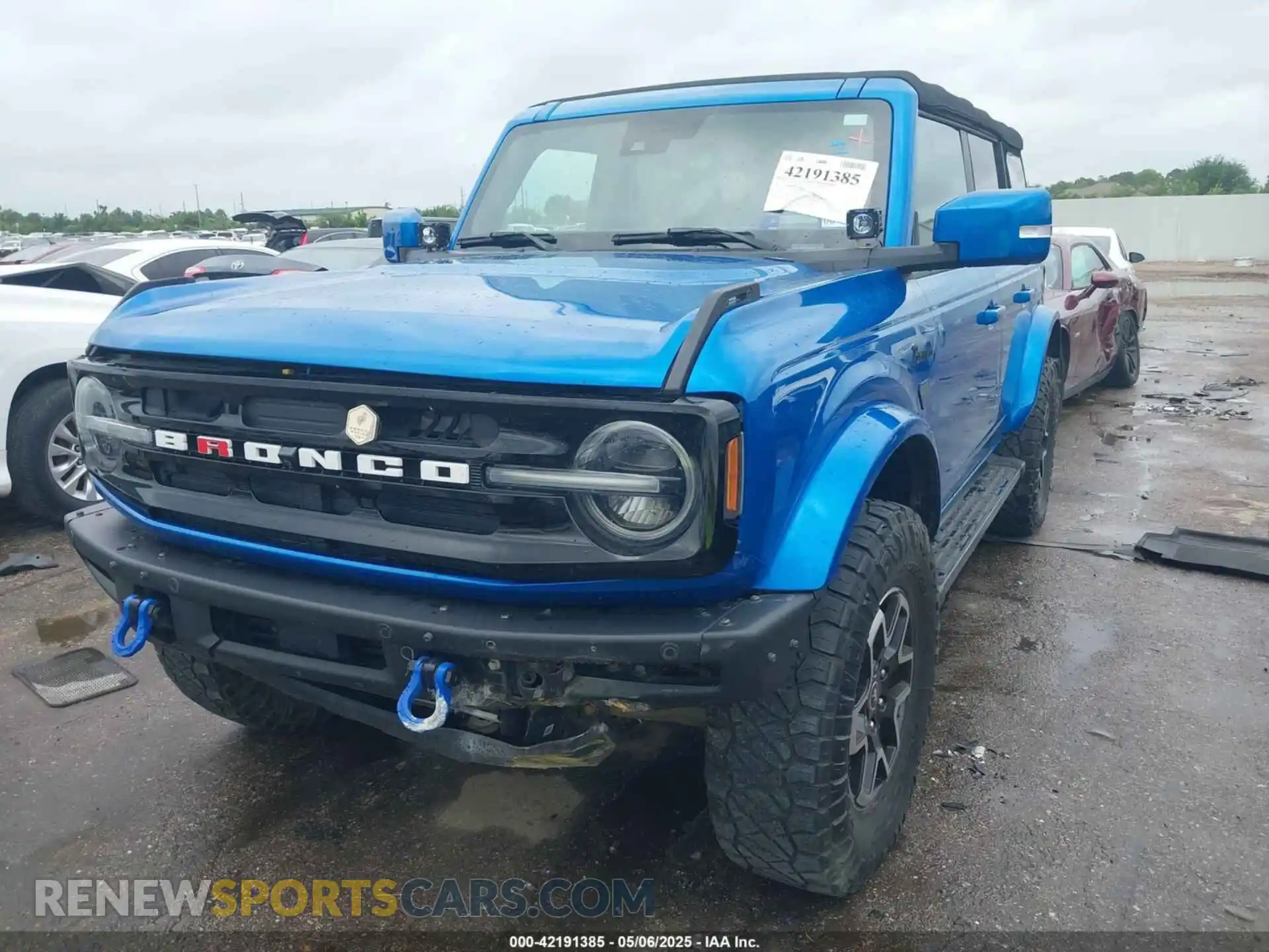 2 Photograph of a damaged car 1FMDE5BH9MLA71524 FORD BRONCO 2021